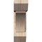 Ekena Millwork Thorton Slat Smooth Bracket w/ Offset Brace, Douglas Fir, 7 1/2"W x 24"D x 24"H BKT0806X24X24THR06SDF - alternate 4
